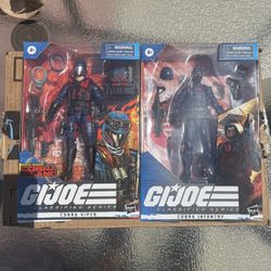 Gi Joe Classified Cobra Viper And Officer