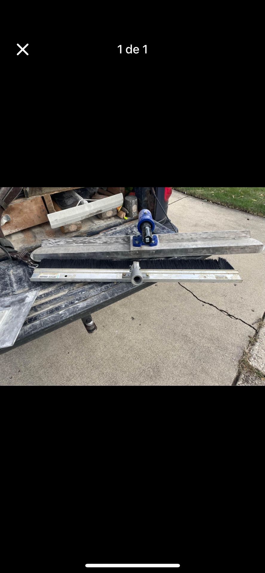 Concrete Bull Float And 36” Broom