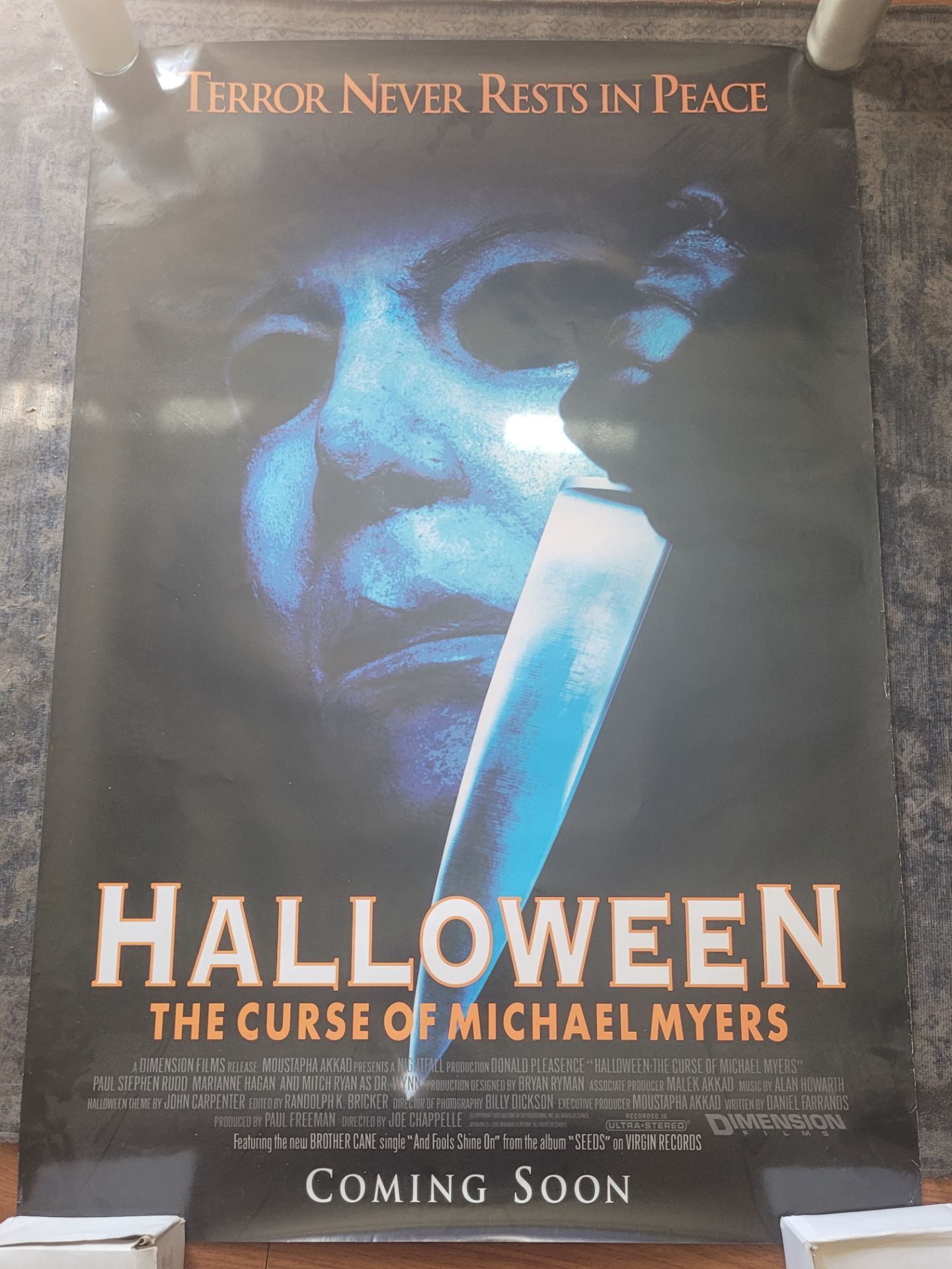"the curse of Michael myers" poster 1995