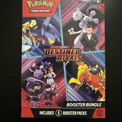 Pokémon Destined Rivals Booster Bundle - Sealed 