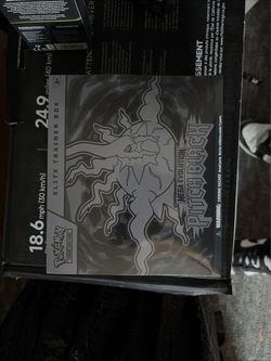 (Seal) Pokémon TCG Mega Evolution Pitch Black Elite Trainer Box