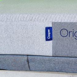 Queen Casper Mattress Set Box Spring & Bed Frame Optional 