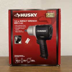 Husky 1/2 In. Impact Wrench 800 FT-LBS