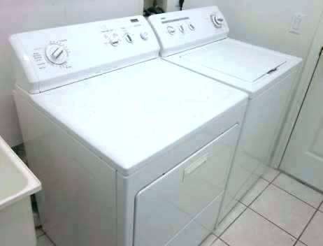 Kenmore washer and dryer electric