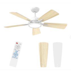 T5 Series 46 in. Indoor White Ceiling Fan - New