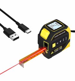 BRAND NEW 16FT Measuring Tape with 328FT Laser Meter, 4-in-1 Digital Laser Tape Measure