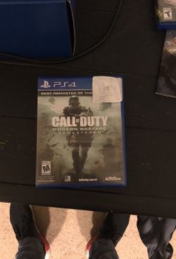 Call of duty modern warfare remastered PS4