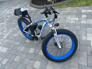 Photo Electric Fat Tire Mountain Bike