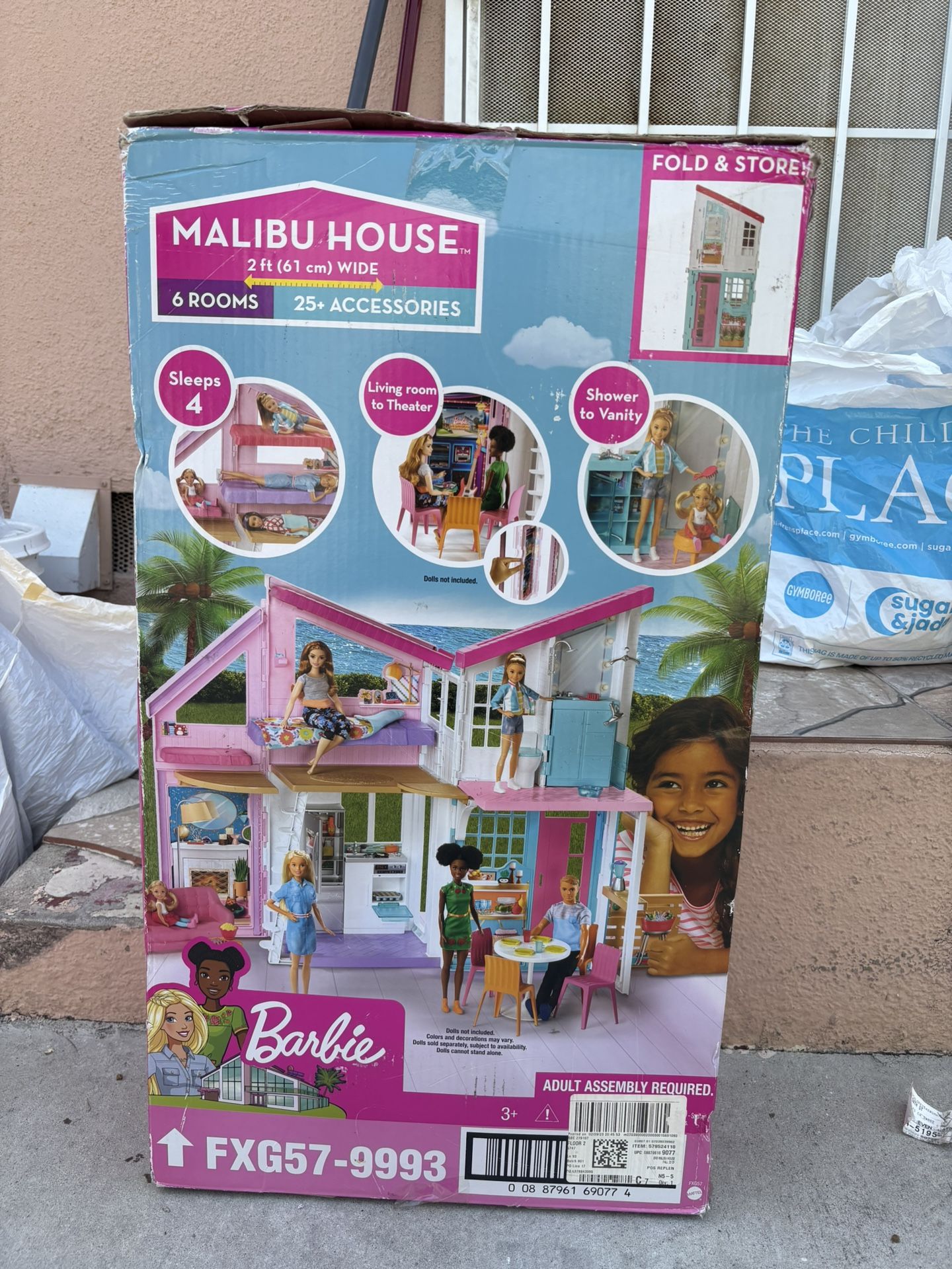Barbie Malibu House