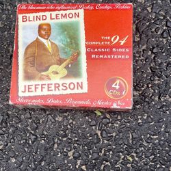 Blind Lemon Jefferson, The 94 Complete CdThe 