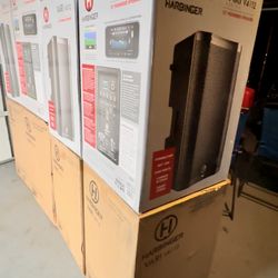 Set of 4 speakers Harbinger 2-VARI V415 and 2- VARI V412" for DJ or Musician