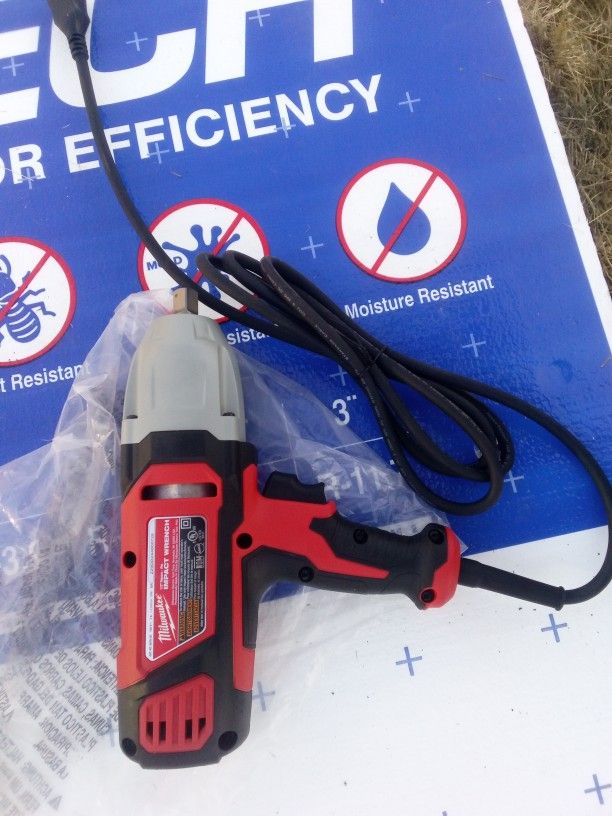 Milwaukee Corded 1/2" Impact Wrench Brand New