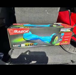 razor blue hoover board