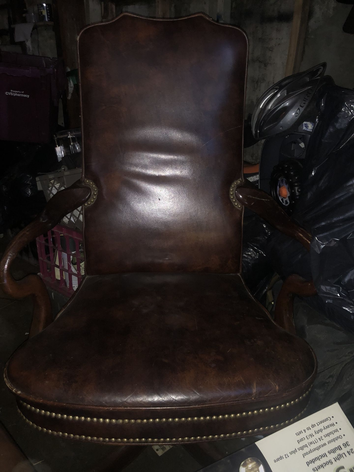 BEAUTIFUL ANTIQUE CHAIR FROM LAW OFFICE
