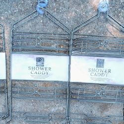 Brand New Brushed Nickel Shower Caddy's!!  