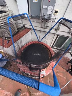 Used trampoline
