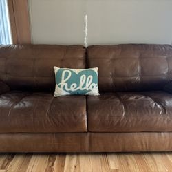 Leather Couch