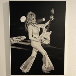 Dolly at the Ryman Framed Canvas