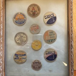 Antique Milk Caps 