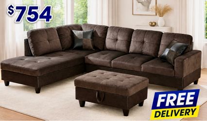 🌼FREE DELIVERY🌼Brand New Sectional Sofa Couch
