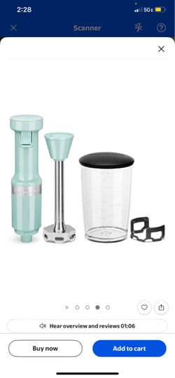 New Kitchen Aid Corded Hand Blender