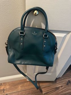 Kate Spade New York Teal Leather Satchel