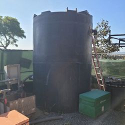 5,000 Gallon Plastic Water Storage Tank