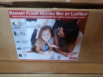 LuxHeat 50 Sq Ft Mat Kit