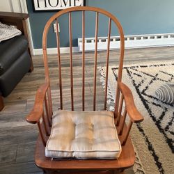 Antique Mission Style Wood Glider 