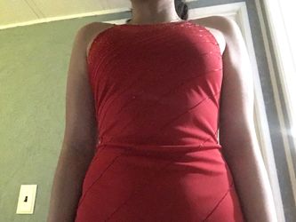 Red dress