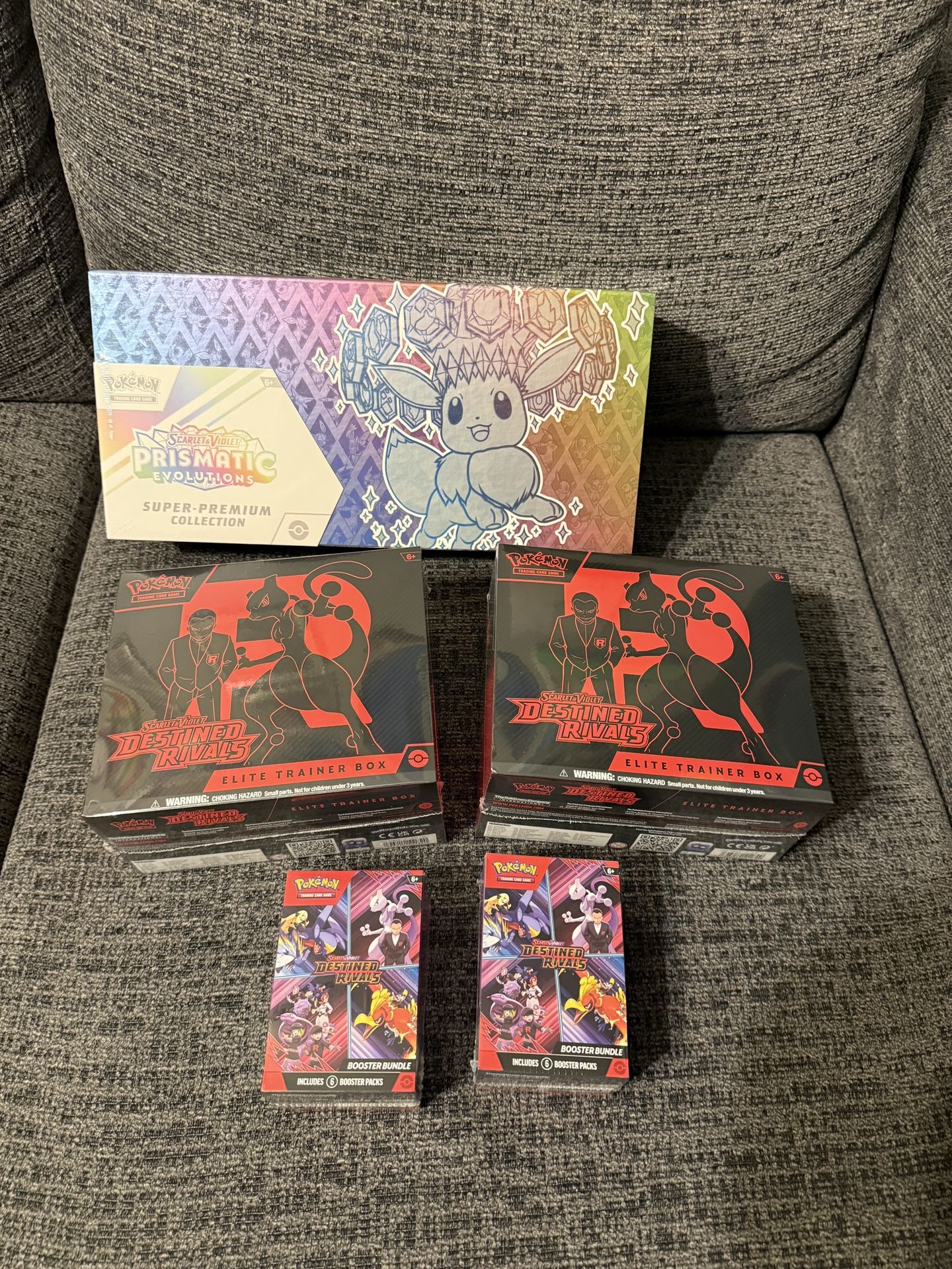 Pokémon TCG Boxes: Prismatic Eevee & Destined Rivals