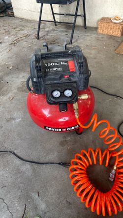 Porter cable 150 psi air compressor