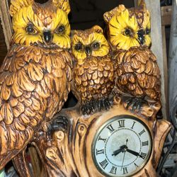 Owl Clock 