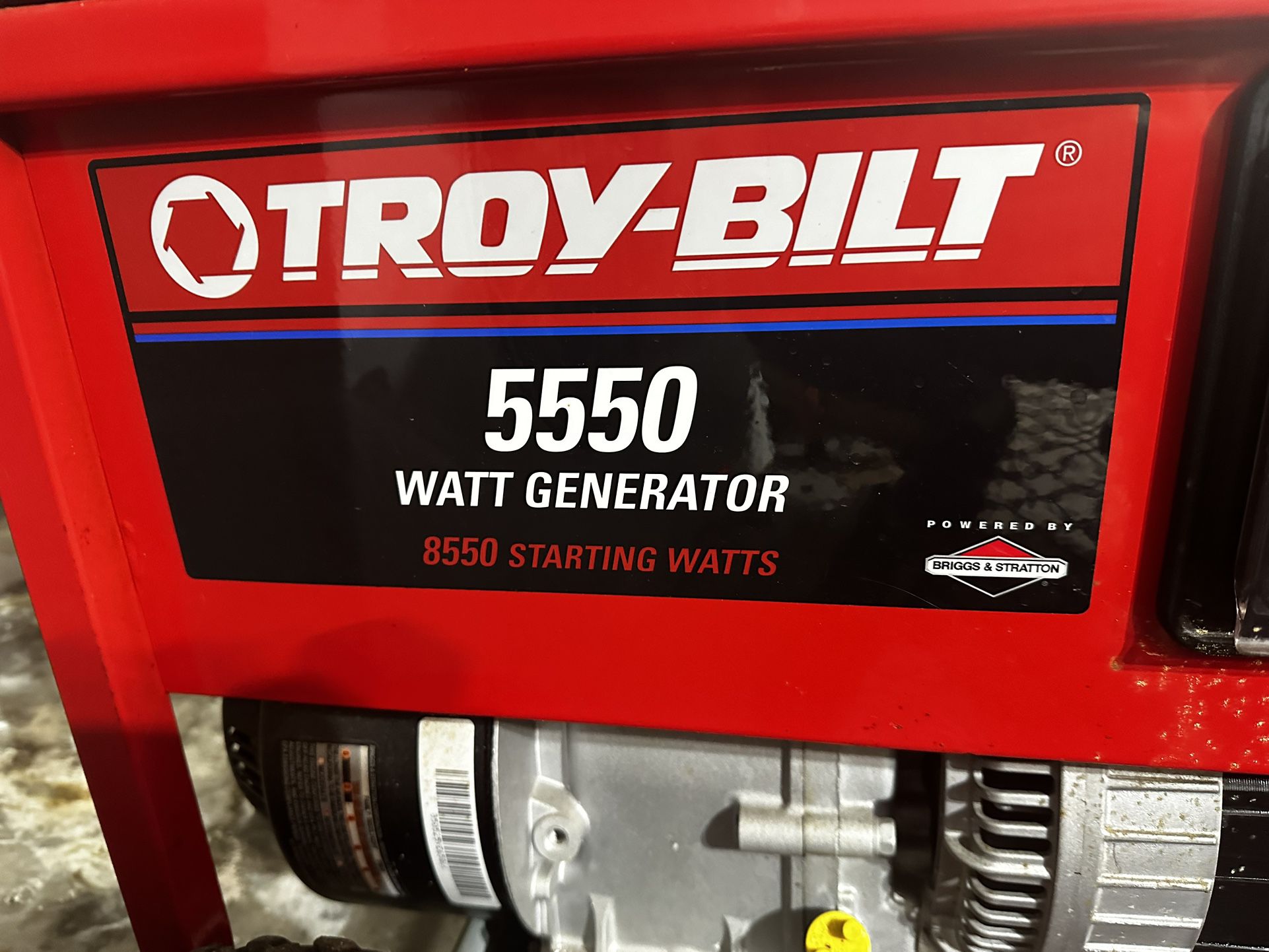 Troy-bilt 5500 10HP Generator 