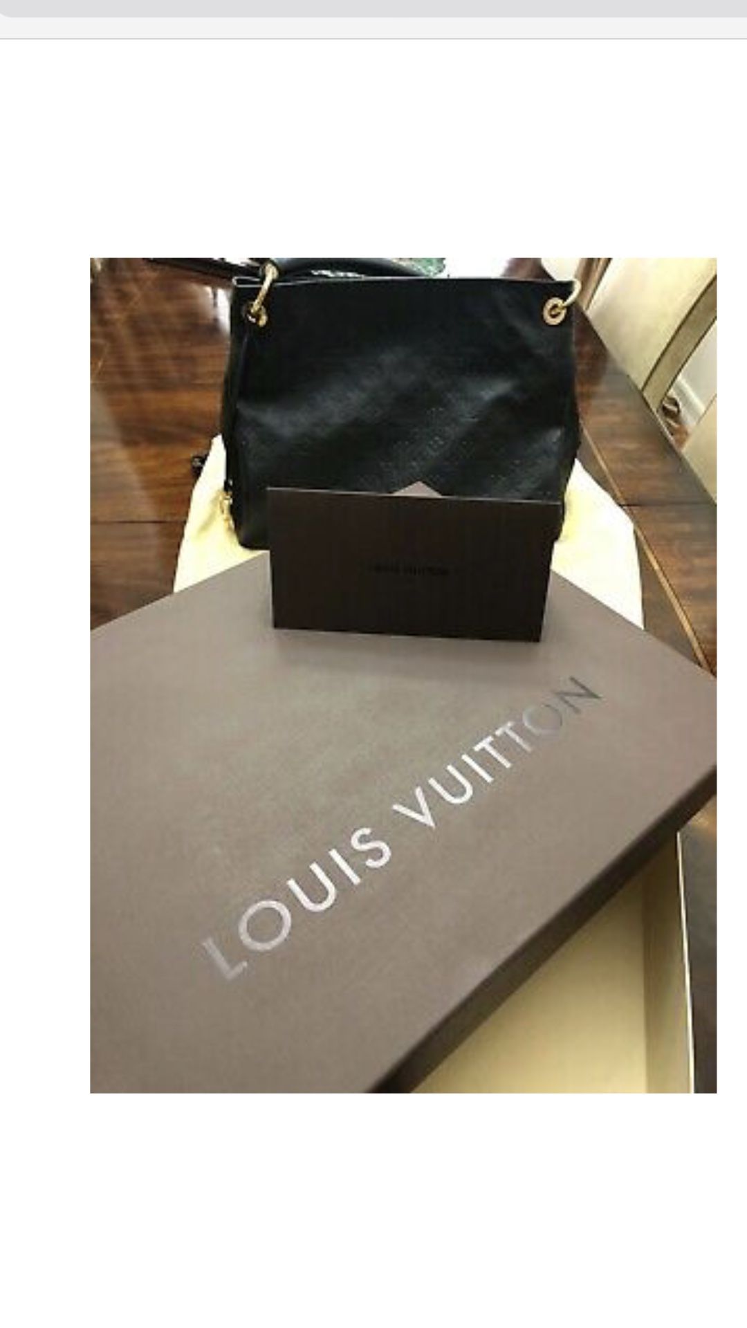 Louis Vuitton Arsty MM Monogram Empreinte Leather Noir