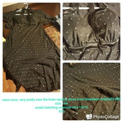 Size 14w sparkly dress barn, dress