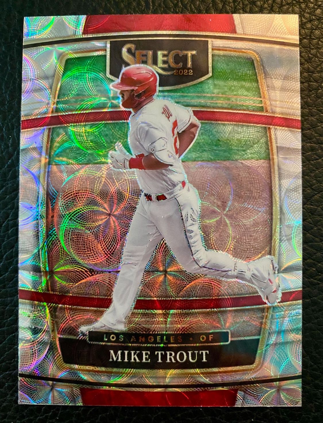 Mike Trout 2022 Panini Select Baseball #88 SCOPE PRIZM ! ANGELS!
