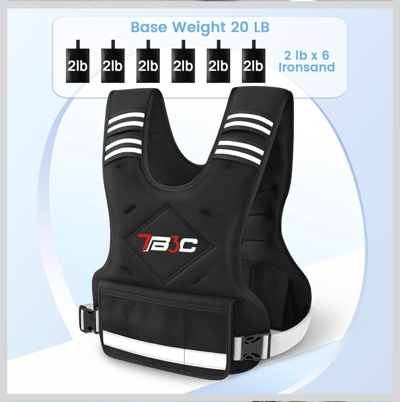 Weighted Vest ….. 32 Pounds …
