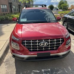 Hyundai Venue Sel, Red 