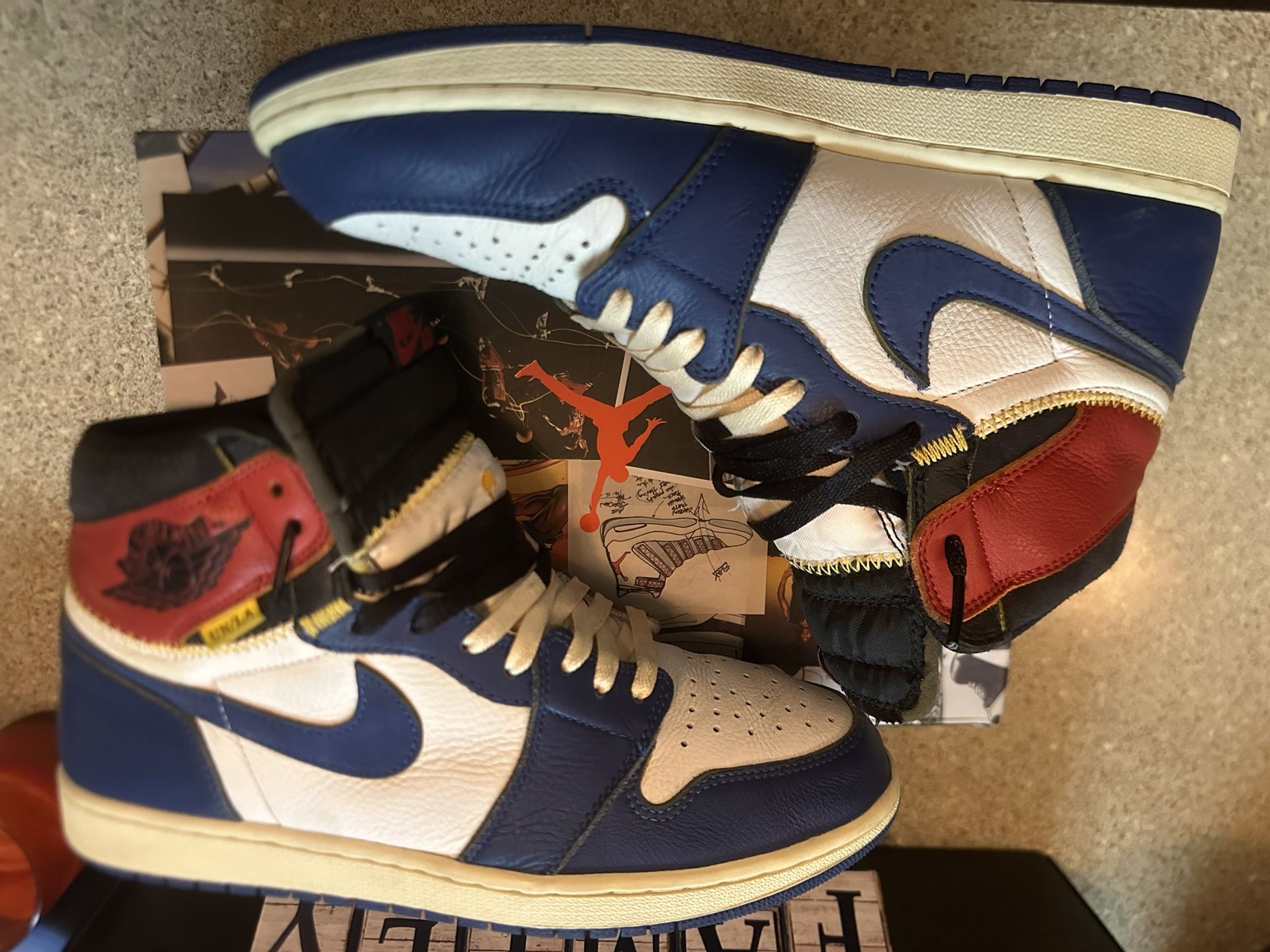 Air Jordan 1 Union Storm Blue 11