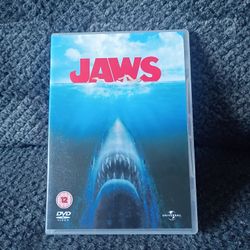 Jaws DVD with iconic cover art