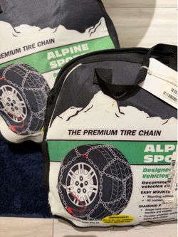 Tire chains, brand new