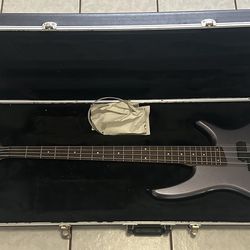 SDGR Soundgear By Ibanez Guitar SR400 4-String Electric Bass Color Gray with Original Case - Korea