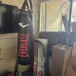 70 Lb Punching Bag With Stand 