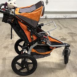 Bob Revolution Stroller / Jogger With Graco Car Seat Adapter