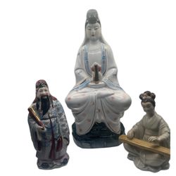Collection of Three Vintage Asian Figurines