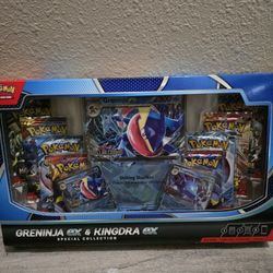 Pokémon Greninja Ex & Kingdra Ex Special Collection