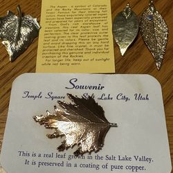 LEAF COSTUME JEWELRY