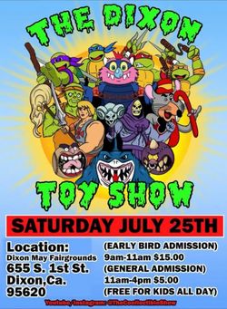 Dixon Toy Show- Saturday July 25th 2026 ONLY