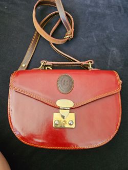 $50 leather cross over bag